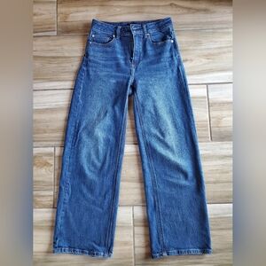 Quince Women's Bella Stretch Relaxed Straight Jeans Size 26 Length 28"